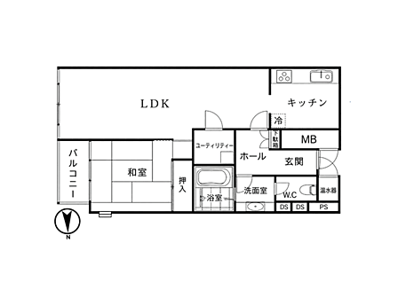 1LDK