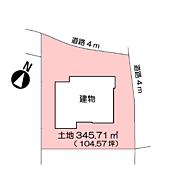 地形図、建物配置図