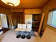 1階和室は床の間と押入れ収納付き