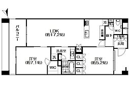 間取図画像 2SLDK