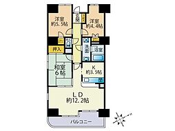 間取図画像 3LDK