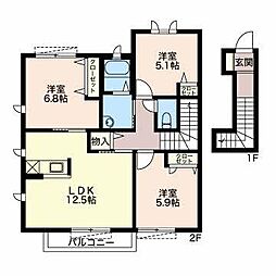 新所原駅 6.8万円