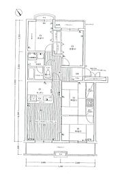 ライオンズマンション浜松高丘 4LDKの間取図画像