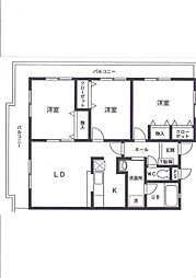 ボアソルテ 3LDKの間取図画像