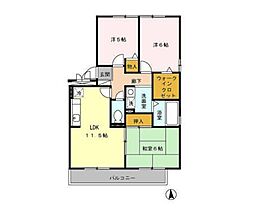 間取図画像 3LDK