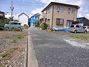 接面道路を含む現地