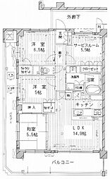 間取図画像 3SLDK