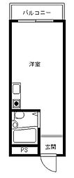 HouseofDon-Bosco ワンルームの間取図画像