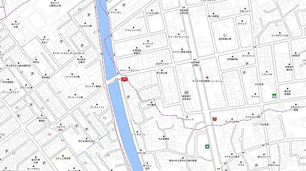 地図を拡大表示