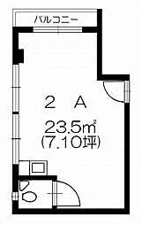 日吉マンションビルの間取図画像