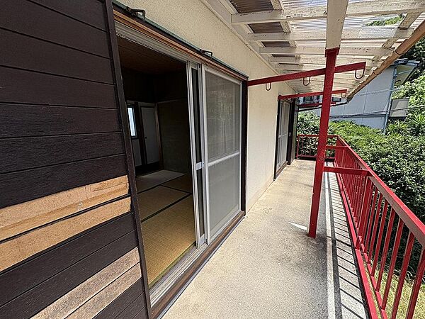 バルコニーを拡大表示