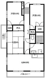 間取図画像 3LDK