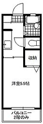 ボブスレーB 1Kの間取図画像