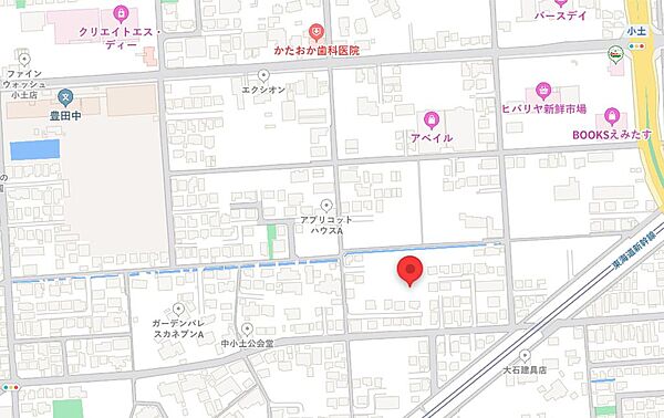 地図を拡大表示