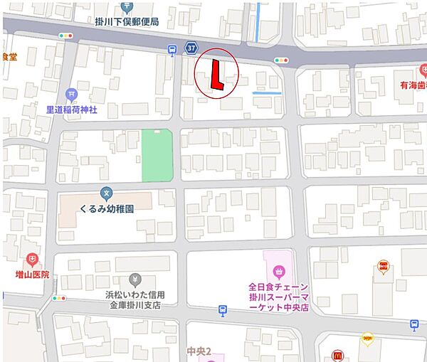 地図を拡大表示