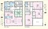 間取り：新しい分譲地★3号棟★土地145．78m2★家98．81m2★車3台★2，490万円★