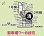 駐車場：配置図