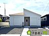 外観：【焼津市高新田2期　1号棟】平屋建4ＬＤＫ♪（2026／4／17撮影）