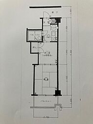 マンション南熱海 2Kの間取図画像