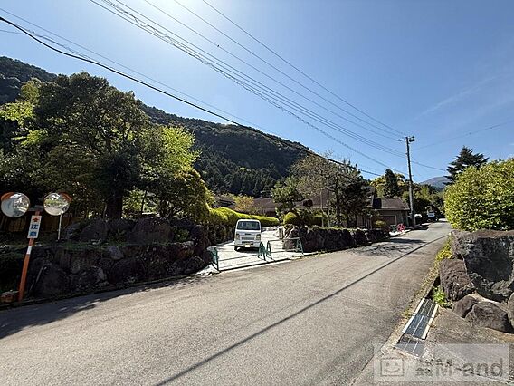 前面道路