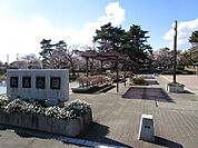 敷島公園のボート池付近まで650m