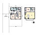 間取り：4LDK2階建て