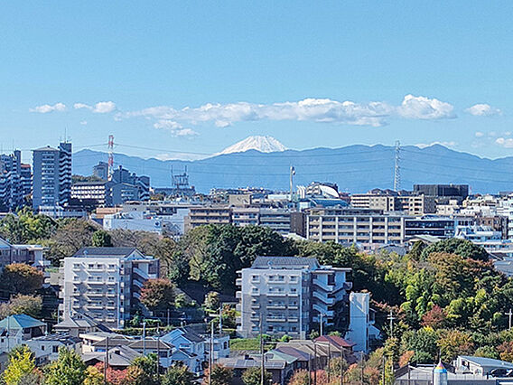 南西側バルコニ...