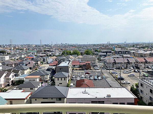 バルコニーを拡大表示