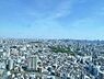 バルコニー：リビングから東京タワーやスカイツリーが眺められます