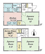 既存建物の間取図