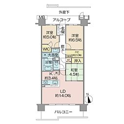 間取図画像 3LDK