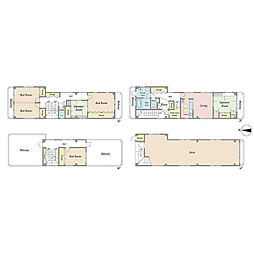 戸建 台東区清川2丁目 5LKの間取り