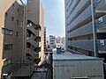 バルコニーから...