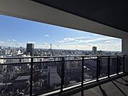 東側バルコニーから撮影