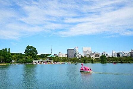 上野公園 1550m