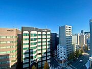北東向きバルコニーから