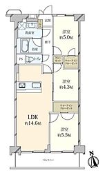 マンション東陽町 3LDKの間取図画像