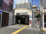 本蓮沼駅 723m