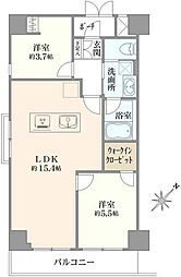 サニーヒルズ北大塚 2LDKの間取図画像