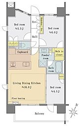 間取図画像 3LDK