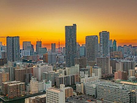 夕景(ズームなし)