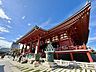 周辺：浅草寺 350m