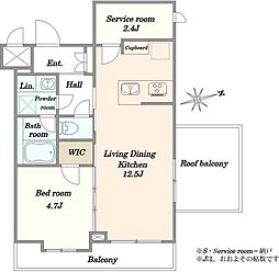 間取図画像 1SLDK