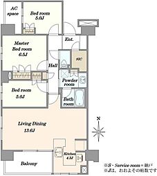間取図画像 3LDK