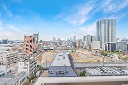 北側バルコニーから