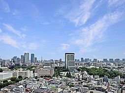 LDK側バルコニーから（広角、ズーム撮影なし）東京タワービュー（天候による）