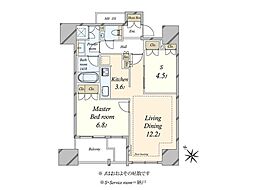 間取図画像 1SLDK