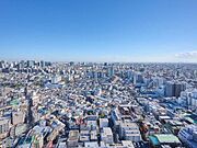 バルコニーから