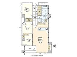 間取図画像 3SLDK