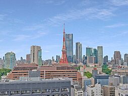 東京タワーを望む（天候による）※ズームあり